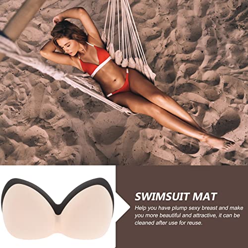 Healifty 4 Almohadillas Sujetador Deportivo Integradas Transpirables Relleno Invisible De Látex Para Yoga Gimnasio Y Ropa Interior Deportiva - imagen 6