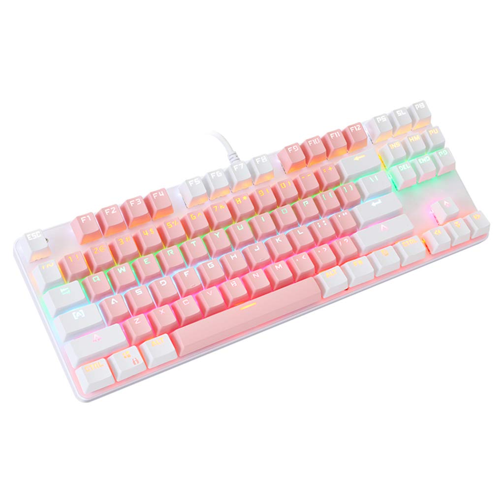Buy Wusuowei K100 Compact Mechanical Gaming Keyboard, 87 Keys