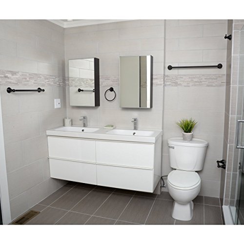 Amazon Basics Ab-Br817-Or Bathroom Hardware Set, 5 Piece, Oil Rubbed Bronze #TOP4