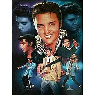 DIY 5D Peinture Diamant Broderie Kits Pour Adultes/enfants Elvis Presley Point De Croix Cristal Strass Complet Diamond Art Painting Pour La Décor Murale À La Maison50*60CM - Les Beatles, Paul McCartney, John Lennon, RIngo Starr, George Harrison
