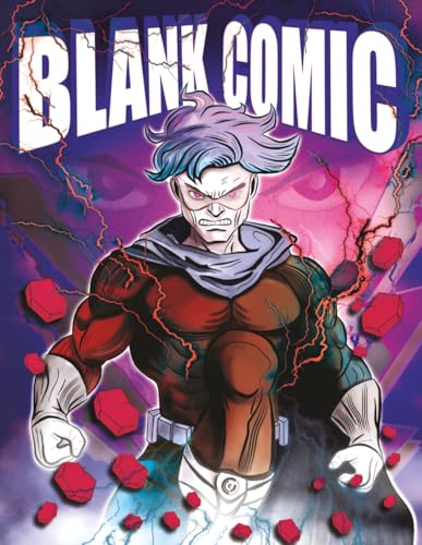 Blank Comic Book for Kids: Draw Your Own Comics Story with Variety of Templates / Develop...