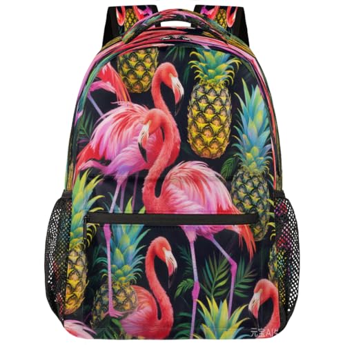 Mochila de viaje para mujeres y hombres ideal para universidad con piñas