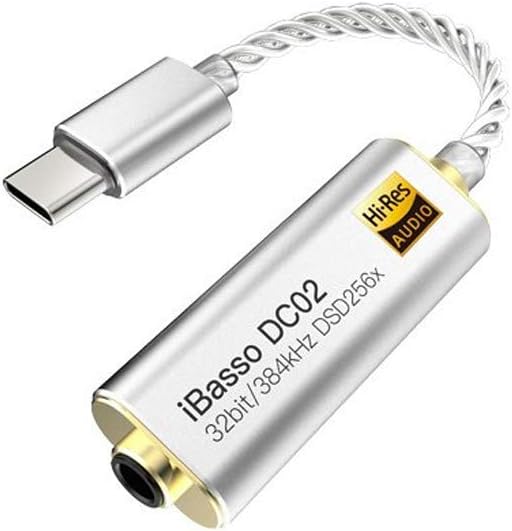 iBasso DC02 USB-C DAC Adapter with 3.5mm Output
