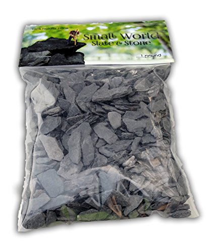 image for Small World Slate & Stone Natural Slate Stone - 1/4 to 1/2 inch Slate 