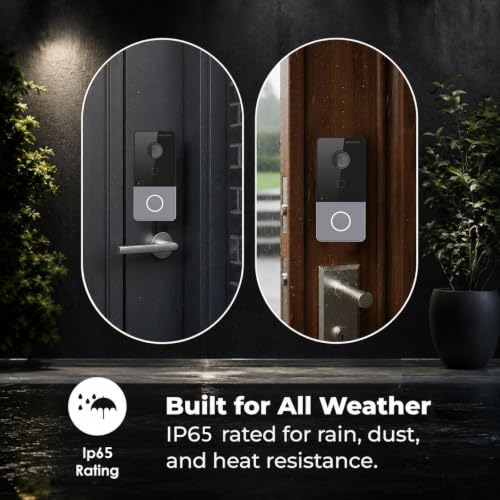 Image of Hikvision POE /WiFi Villa Door Station, 2 MP Camera with IR Supplement, One-Touch Button Calling Design for Easier Calls, Built-in Card Reader Module, IP65 [ DS-KV6113-WPE1 ]