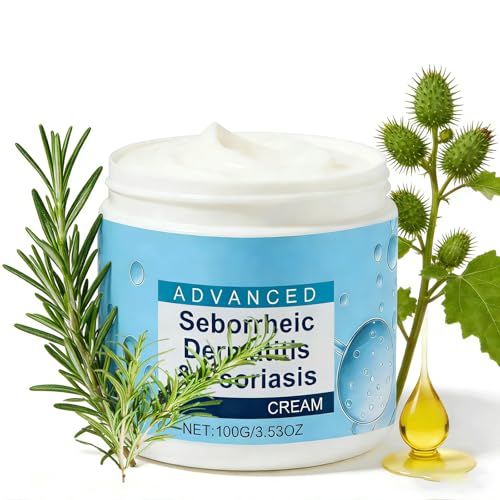 Natürlich Feuchtigkeitscreme, Beruhigende Kopfhaut Creme für Eine Weiche und Beruhigte Kopfhaut und Haut, Natural Moisturising Cream, Soothed Scalp, für Alle Hauttypen