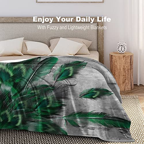 Couverture de voyage paon plaid lit simple canapé camping chaud - 3