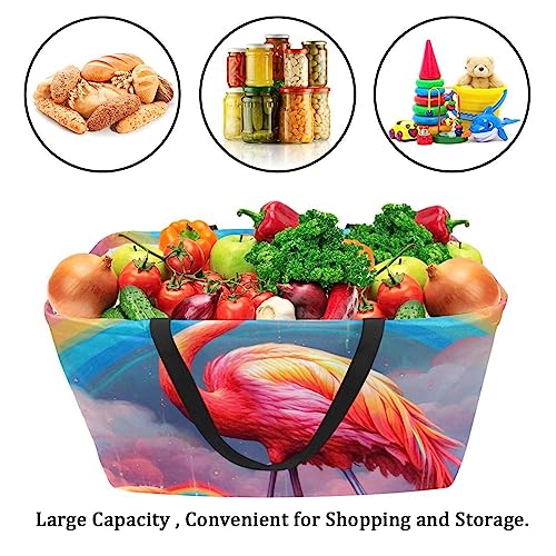 Sacs d'épicerie réutilisables pliables | Solution pour votre rangement