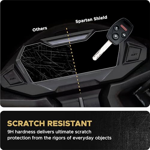 Image of Spartan Shield Digital Meter Screen Guard For HONDA SHINE 100 DX 2025 Facelift || Bike Speedometer Display Protector || Anti Scratch || Instrument Cluster Accessories 2026 [Not Tempered Glass]