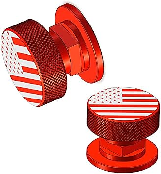 Welding Hood Helmet Fasteners USA Flag Aluminum Alloy