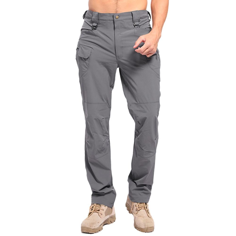 Pantalon de randonnée léger pour homme, pantalon de jogging, pantalon d'entraînement léger, pantalon de trekking d'été, extensible pour homme