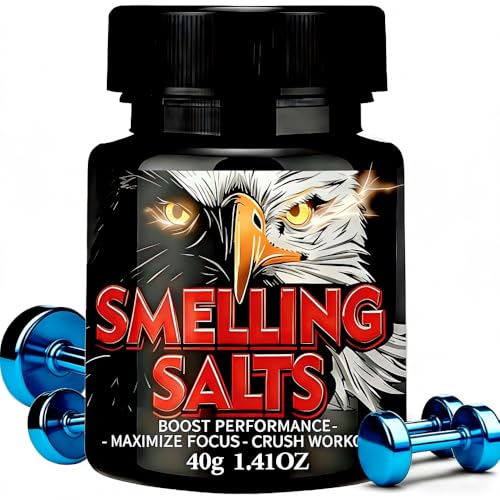 Performance Salts for Powerlifting - High Potency Workout Salts to Boost Focus and Explosive Strength, 40g Large Capacity Energy Boost for Gym, Weightlifting, Deadlifts-0306-01