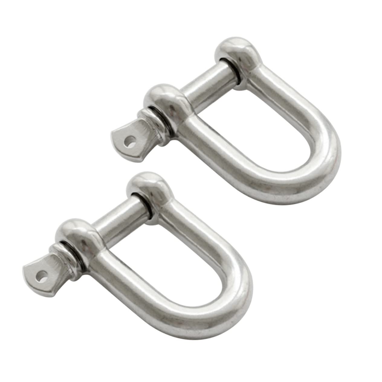D Ring Shackle 304 Stainless Steel Heavy Duty Lifting Shackle Boat Rigging