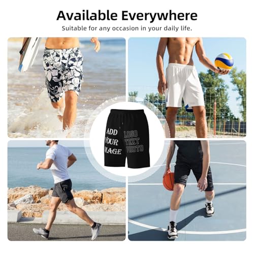Custom Shorts for Men Design Your own Personalized Short add Text Photo Logo Customed Swim Short Beach Boardshorts2