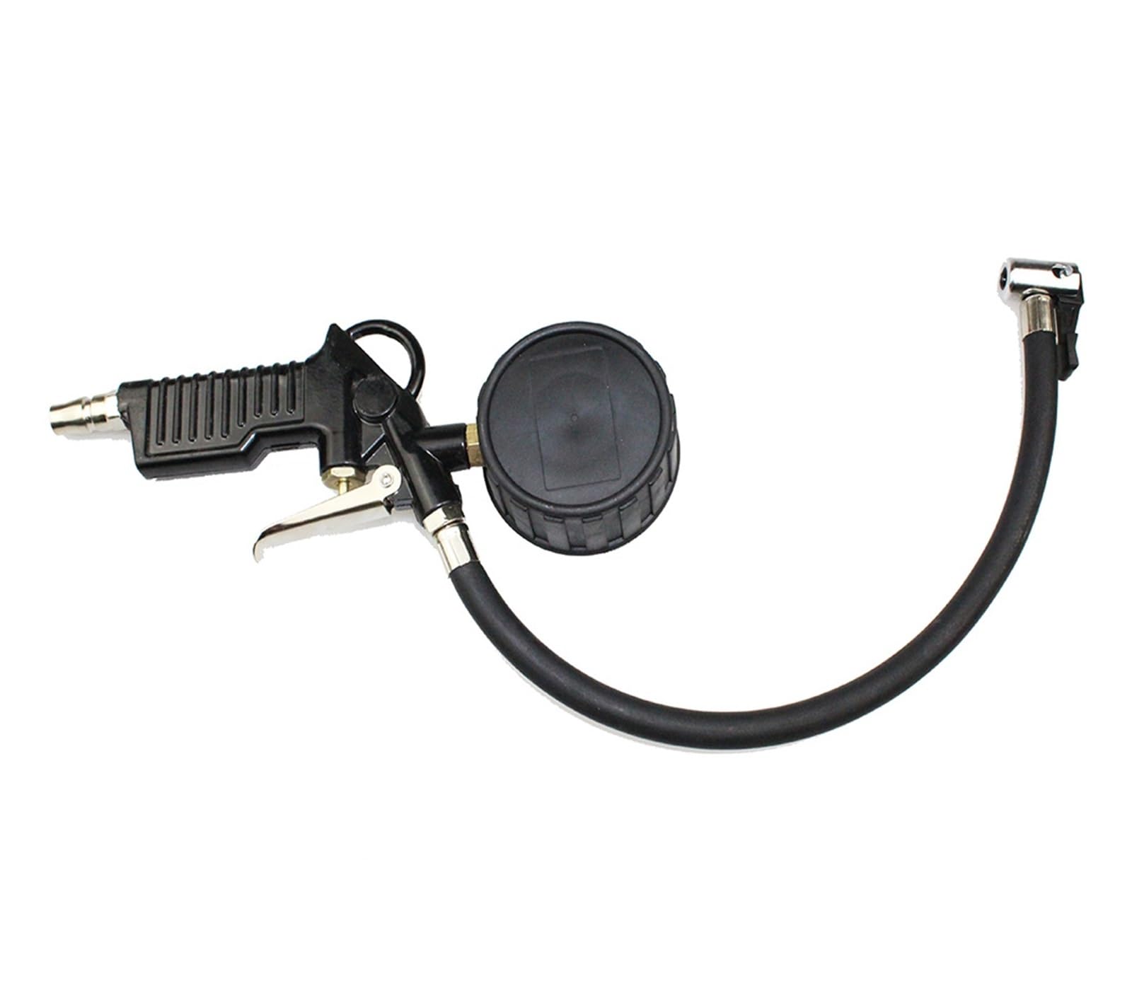255 PSI pompka do opon samochodowych Auto pistolet do pompowania opon manometr pneumatyczny pistolet pneumatyczny do pompowania kół Gauge Tester łAtwy W UżYciu