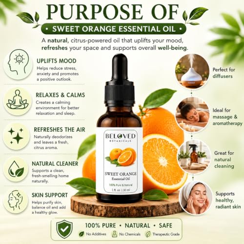 Aceite Esencial Naranja Dulce 30ml 100% Puro y Natural miniatura 7