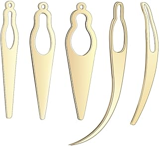 5 Pieces Dreadlocks Tool, Interlocking Tool for Locs, Easy Loc Hair Tool for Dreadlocks, Sisterlock Crochet Tool for Hair Tightening Accessories