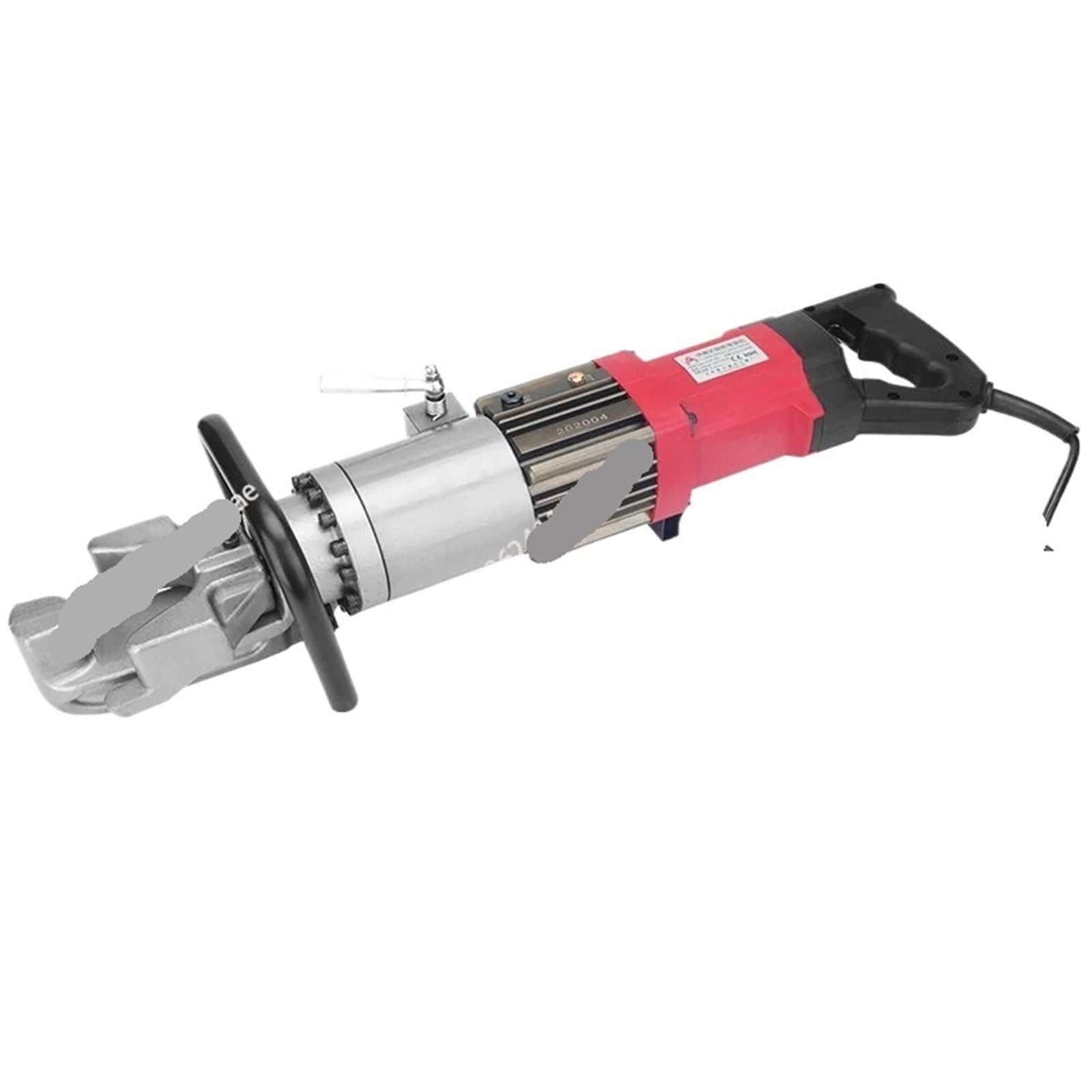 Rebar Bender, HRB-16A Portable Rebar Fast Bender Electric Hydraulic Steel Bar Bending Machine Handheld Straightening Tools Bend Range 4-16MM