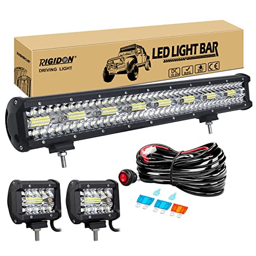 Barra de luz led y focos foco trabajo para solucionar la falta de visibilidad