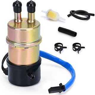 Grifo Combustible para Moto para CBR 600 F3 F4 VT 600 750 para VFR 750 para CBR 900 RR Bomba Combustible De Motocicleta Bomba Combustible De 12v Grifo Gasolina Moto(B)