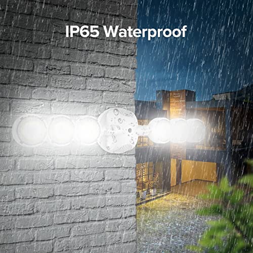 Sansi Led Flood Light Outdoor, 6000Lm Function Series Switch Controlled Led Security Light, 45W Exterior Outdoor Light, 5000K, Ip65, 320°Wide Angle Illumination For Garage, Yard, Porch #TOP4