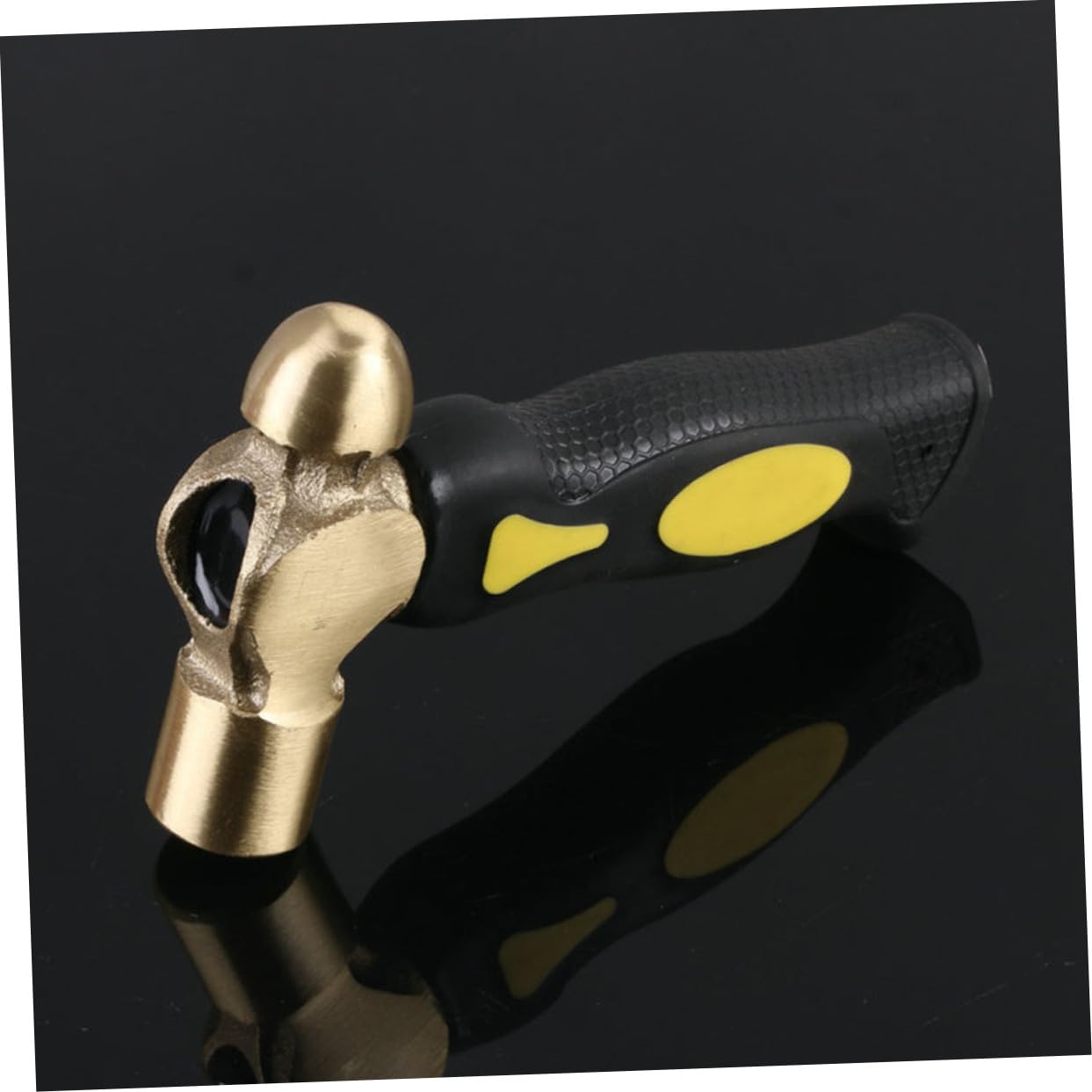 SHINEOFI Martello in Da Testa e Bombata Per Stampaggio Dei Metalli Ergonomico Rivestito Per Controllo e Comfort