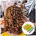 VINTORKY 100Pcs Spiral Perm Rods for Long Hair Durable Curling Rods for DIY Hairstyles for Home and Salon Use Effortless Curls Hold for All Hair Types