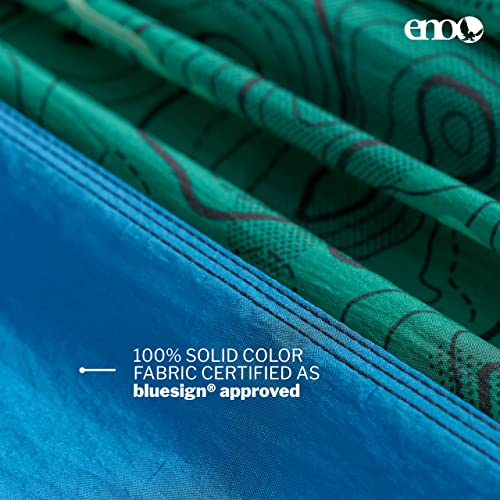 Image of ENO, Eagles Nest Outfitters DoubleNest Lightweight Camping Hammock, 1 to 2 Person, Special Edition Colors, ATC