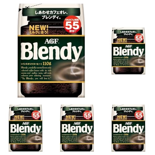 AGF �u�����f�B �� 110g �y �C���X�^���g�R�[�q�[ �z�y ���ɗn����R�[�q�[ �z�y �J�t�F�I�� �D���� �z�y �l�ߑւ� �z (× 5)