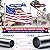 PHITRIC Flag Pole, Tangle Free Spinning Stainless Steel Rustproof Flagpole for 3x5 Sports Fan Outdoor Flags for Outside House (Silver, 5FT, Without Bracket)