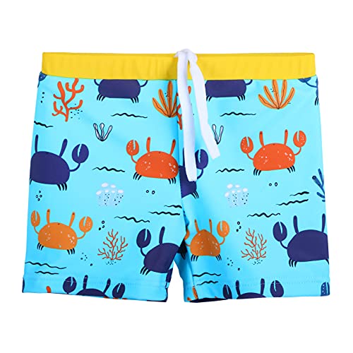 Image of XFGIRLS Toddler Boys' 2-Piece Short Sleeve Swimsuit Trunk and Rashguard