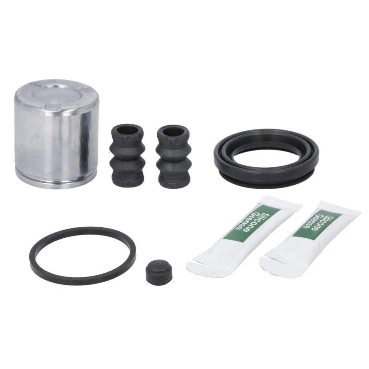 BUDWEG CALIPER 2090244 Kit di revisione della pinza freno Compatibilità con JEEP WRANGLER III JK, DODGE Nitro SUV