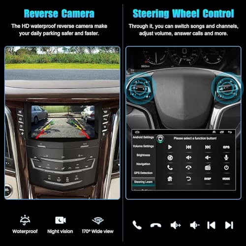 Radio Car Android 13 8 Pulgadas para Cadillac Escalade miniatura 4