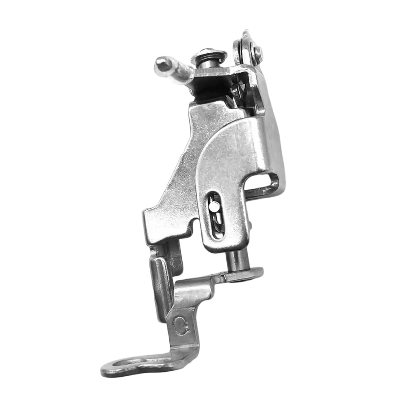 Industrial Metal Presser Foot for Flatbed Machines Extended Base Cloth Control Sturdy Sewing Solution Sewing Machine Stitching