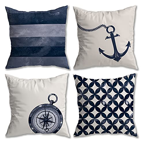 Capa para Almofada US Decor Nautica