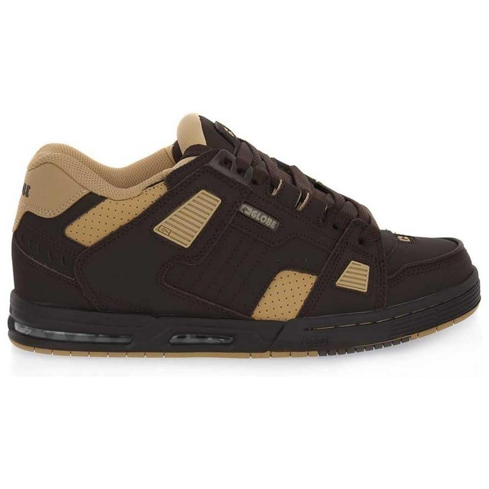 Globe Sabre Skateboard Shoes, Dark Oak Curry, 42.5 EU