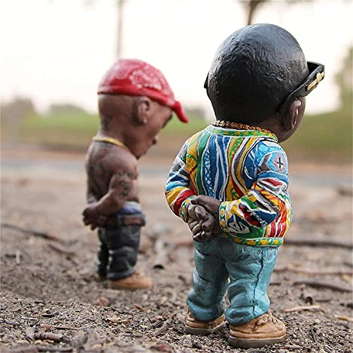 Adornos de Resina Rapero Figuras Decorativas Hip-Hop (5 Piezas) miniatura 6