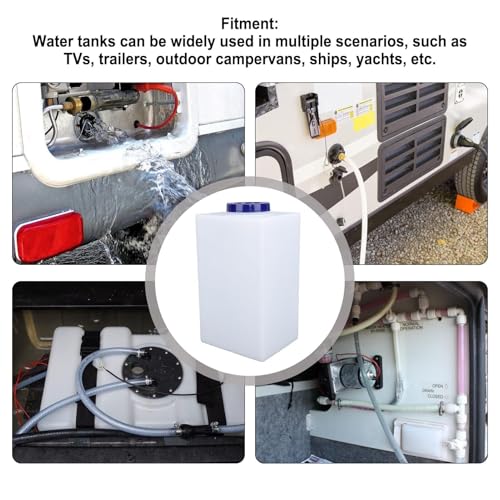 Réservoir d'eau douce camping-car 5 gallons avec entrée 130 mm - 7