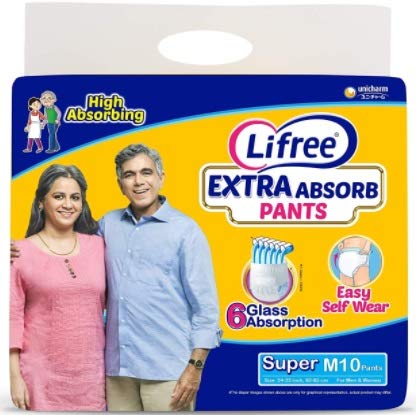 Lifree Medium Size Diaper Pants - 10 Count