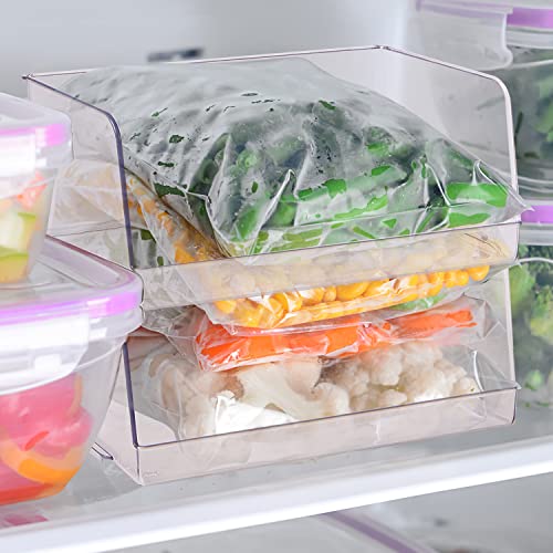 Emeril Lagasse EL0019 Stackable Plastic Food Storage Organizer Bin Basket With Open Front thumb #3