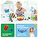 PicassoTiles Building Blocks Classic Brick 28PC Stackable Platform Foundation Base Plate Multi Color Set for Build Block Bricks Compatible with All Major Brands STEM Construction Kit Kids Age 3+ PBS03
