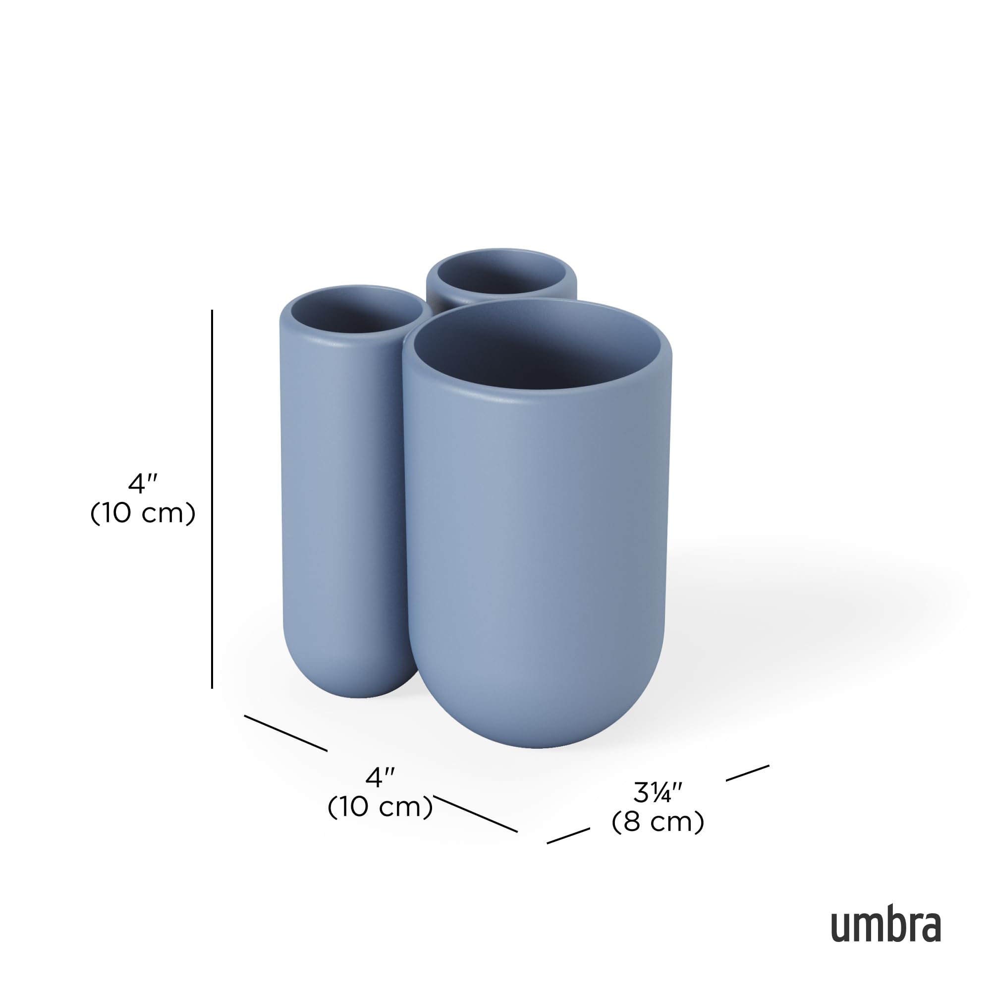 Umbra Porte-brosse à dents Bleu normal