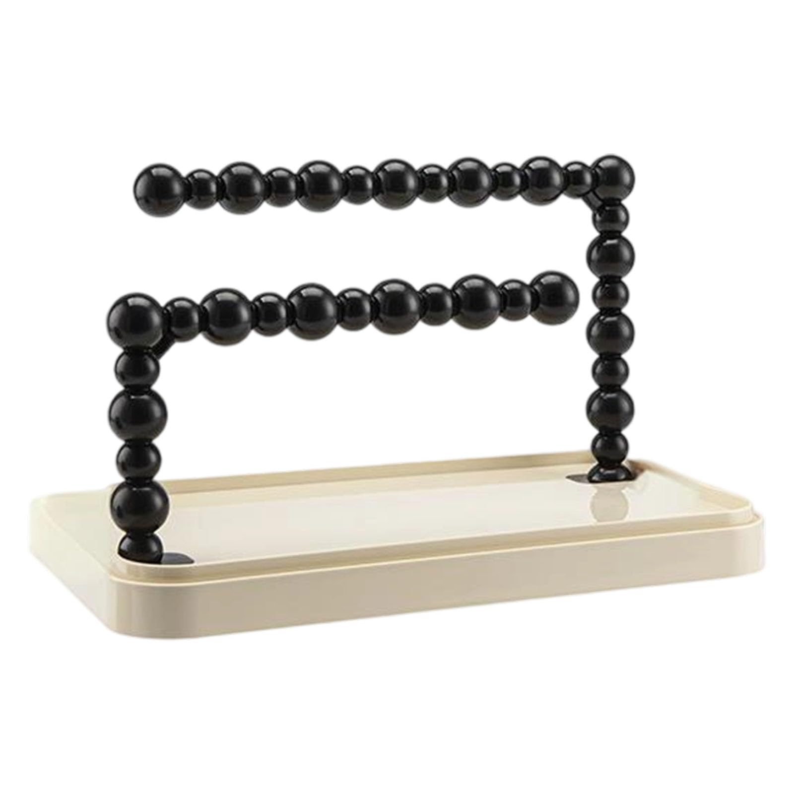 Hair Accessories Storage Clear Stackable Tray Jewelry Headband ABS Bathroom Countertop Solution Hair Accessories