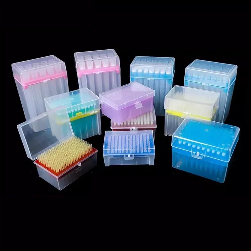 10ul 200ul 1000ul 1 ml 5 ml 10 ml pipeta pudełko bity sprzęt laboratoryjny