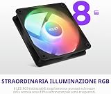 NZXT F120 RGB Core 120mm PWM Single Fan Black - 2