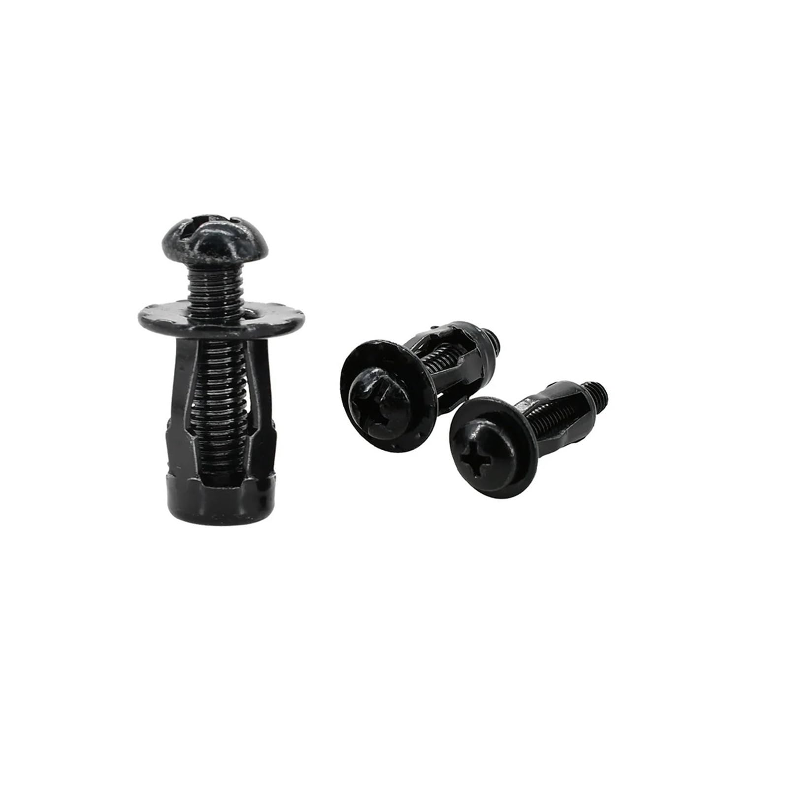 ZS Hardware 20/30/50 szt. M4 M5 M6 M8 Metalowe nakrętki zabezpieczające do panelu tablicy rejestracyjnej