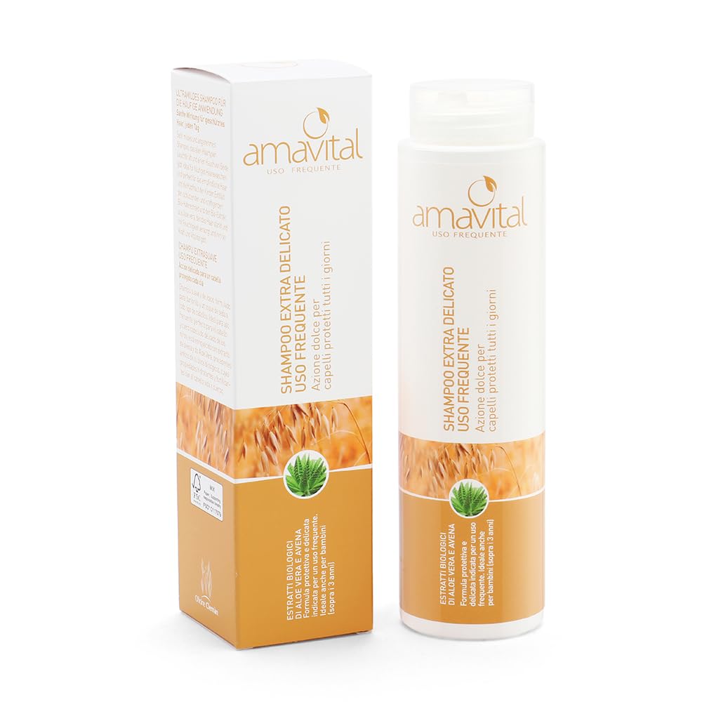 Amavital - Extra Delicate Frequent Use Shampoo, 250 ml (Pack of 1)