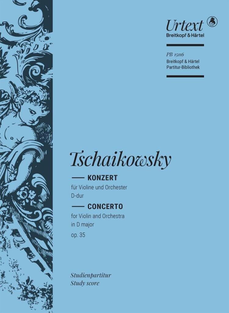 Violin Concerto in D major, op.35 - study score - (PB 15116)