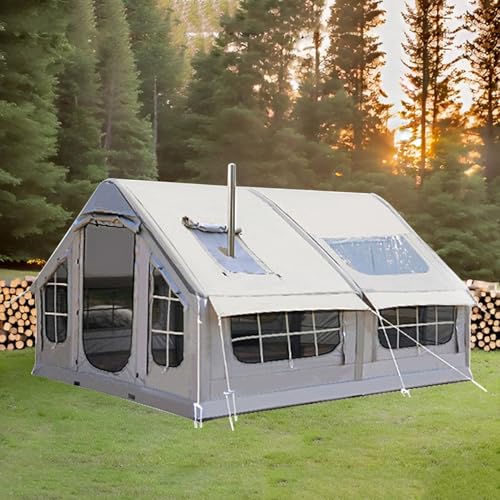 Carpa inflable 4 estaciones para 6-8 personas miniatura 1