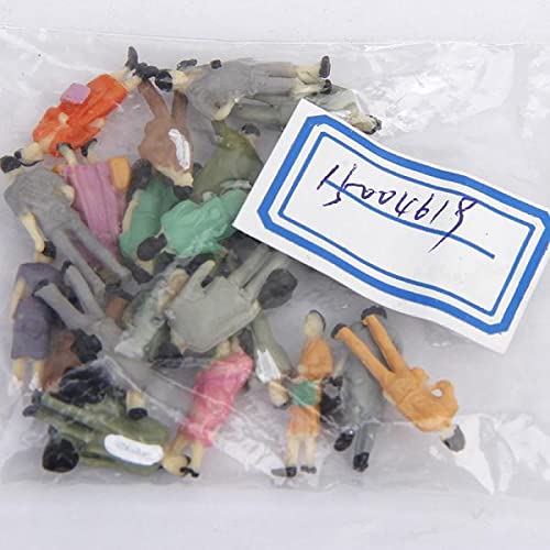 24pcs painted model train standing posture people figures scale ho (1 to 87) p87-12| ho scale |toys & hobbies | ho scale |toys & hobbies